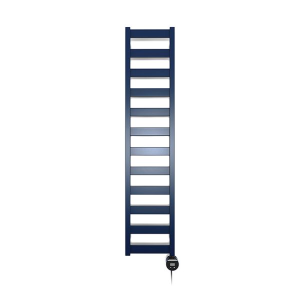 Terma Vivo (Wi Fi Controlled) H1390 x W300mm Denim Electric Towel Rail with 400w VEO Heating Element - Image 6