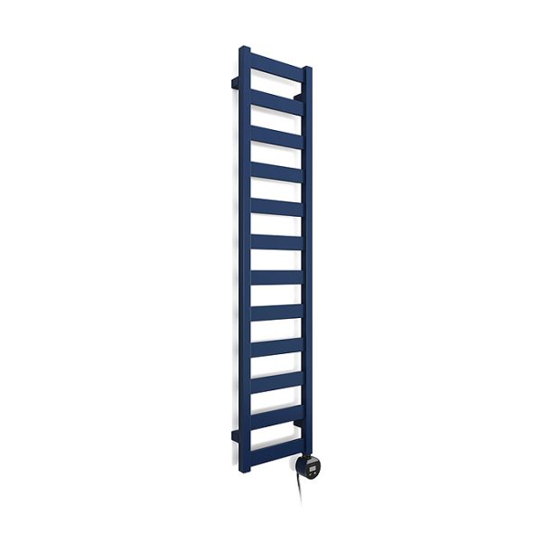 Terma Vivo (Wi Fi Controlled) H1390 x W300mm Denim Electric Towel Rail with 400w VEO Heating Element - Image 7