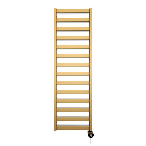 Terma Vivo (Wi Fi Controlled) H1630 x W500mm Brass Electric Towel Rail with 600w VEO Heating Element - Image 3