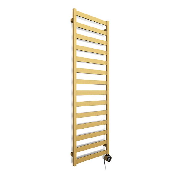 Terma Vivo (Wi Fi Controlled) H1630 x W500mm Brass Electric Towel Rail with 600w VEO Heating Element - Image 4