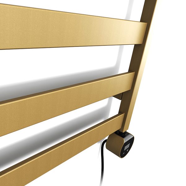 Terma Vivo (Wi Fi Controlled) H1630 x W500mm Brass Electric Towel Rail with 600w VEO Heating Element - Image 5