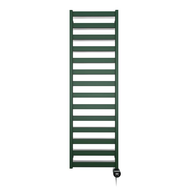 Terma Vivo (Wi Fi Controlled) H1630 x W500mm Matt Green Electric Towel Rail with 600w VEO Heating Element - Image 2