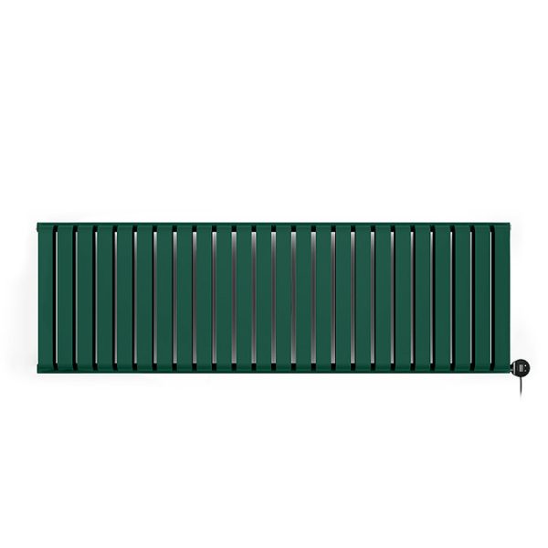 Terma Warp Room (Wi Fi Controlled) H330 x W1565 Matt Green Electric Radiator with 1kw VEO Heating Element - Image 4