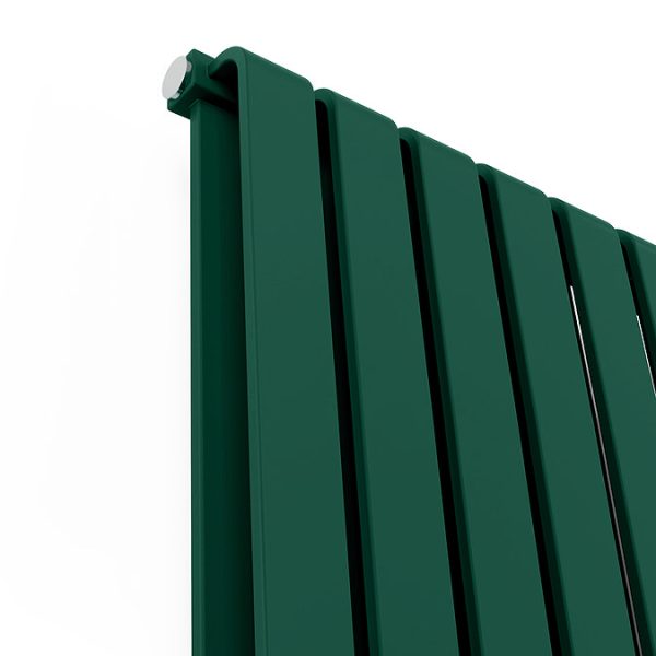 Terma Warp Room (Wi Fi Controlled) H330 x W1565 Matt Green Electric Radiator with 1kw VEO Heating Element - Image 6