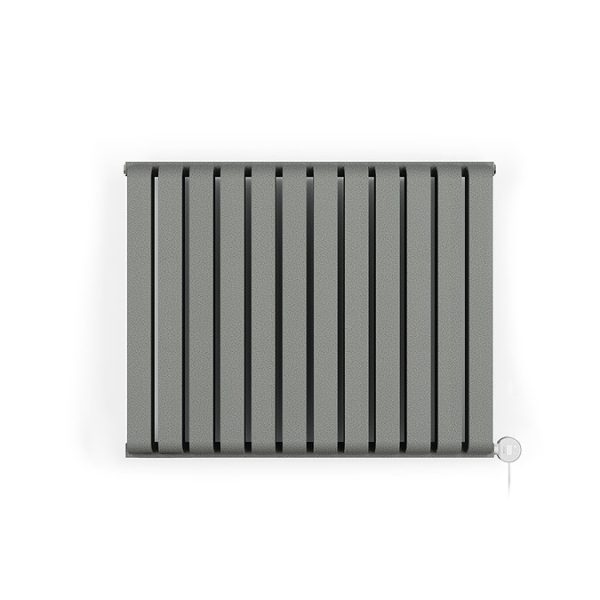 Terma Warp Room (Wi Fi Controlled) H630 x W785mm Salt n Pepper Electric Radiator with 800w VEO Heating Element - Image 4