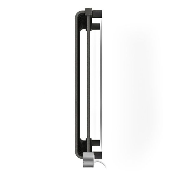 Terma Warp Room (Wi Fi Controlled) H630 x W785mm Salt n Pepper Electric Radiator with 800w VEO Heating Element - Image 6