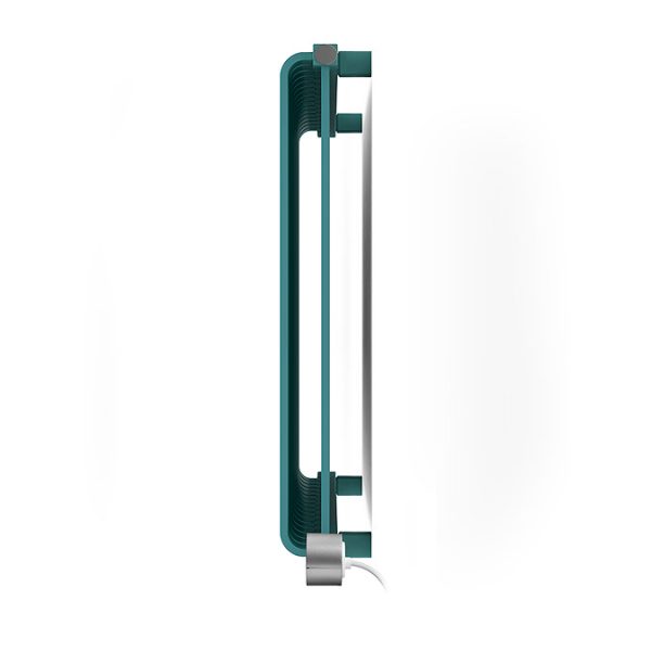 Terma Warp Room (Wi Fi Controlled) H630 x W1045mm Matt Teal Electric Radiator with 1.2kw VEO Heating Element - Image 5