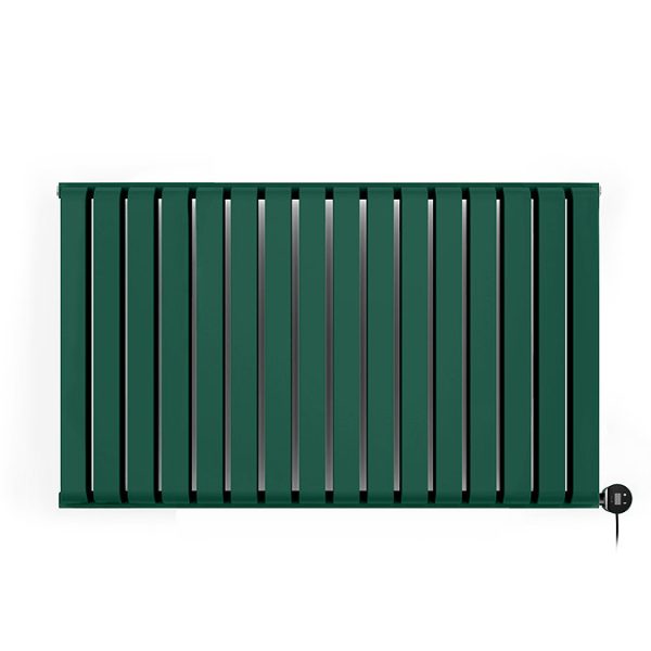 Terma Warp Room (Wi Fi Controlled) H630 x W1045mm Matt Green Electric Radiator with 1.2kw VEO Heating Element - Image 3