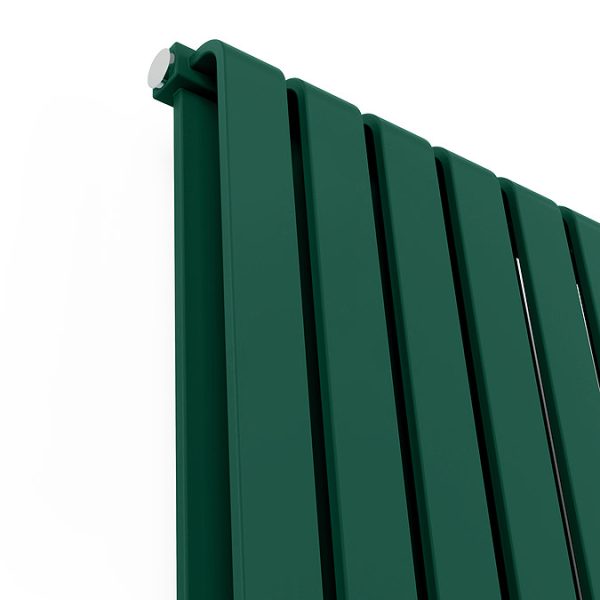 Terma Warp Room (Wi Fi Controlled) H630 x W1045mm Matt Green Electric Radiator with 1.2kw VEO Heating Element - Image 6