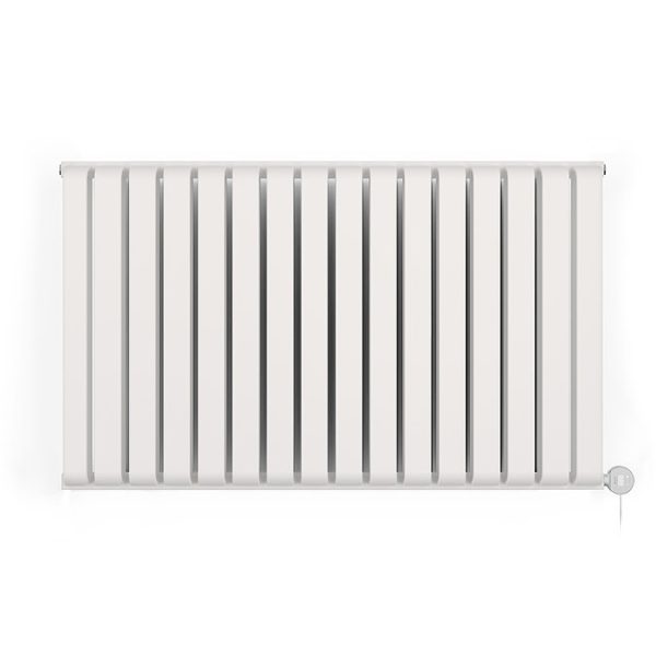 Terma Warp Room (Wi Fi Controlled) H630 x W1045mm Matt White Electric Radiator with 1.2kw VEO Heating Element - Image 4