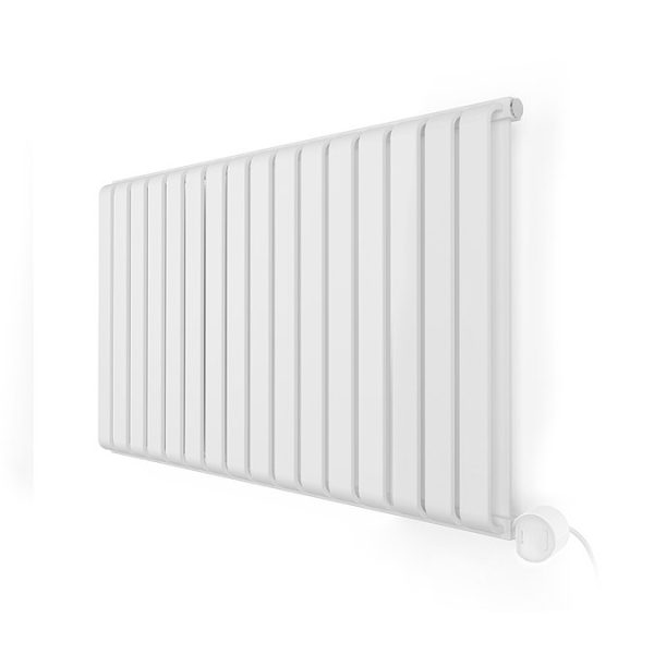 Terma Warp Room (Wi Fi Controlled) H630 x W1045mm Matt White Electric Radiator with 1.2kw VEO Heating Element - Image 5
