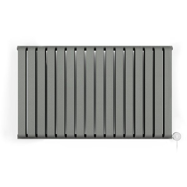 Terma Warp Room (Wi Fi Controlled) H630 x W1045mm Salt n Pepper Electric Radiator with 1.2kw VEO Heating Element - Image 4