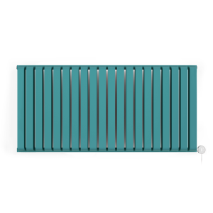 Terma Warp Room (Wi Fi Controlled) H630 x W1305mm Matt Teal Electric Radiator with 1.5kw VEO Heating Element