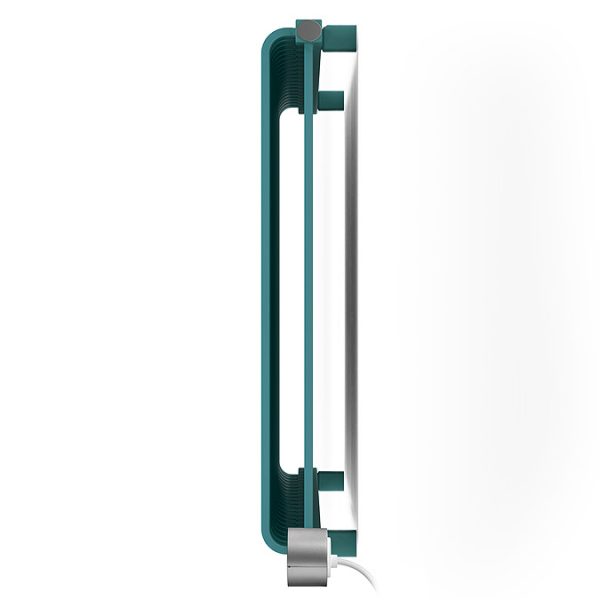 Terma Warp Room (Wi Fi Controlled) H630 x W1305mm Matt Teal Electric Radiator with 1.5kw VEO Heating Element - Image 4
