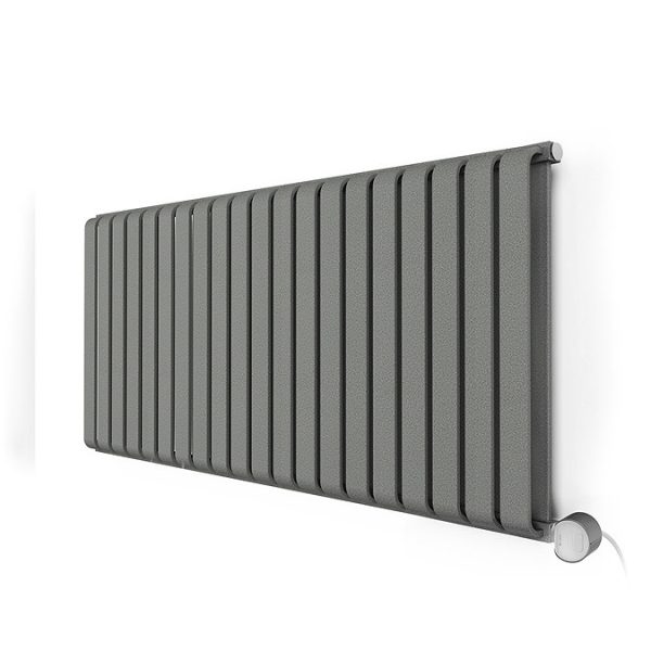 Terma Warp Room Salt n Pepper 1305 x 630mm Electric Radiator with 1.5kw VEO Heating Element - Image 5