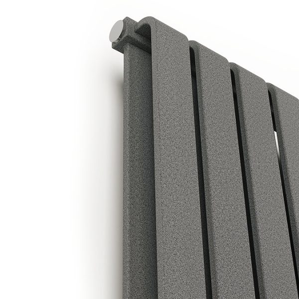 Terma Warp Room Salt n Pepper 1305 x 630mm Electric Radiator with 1.5kw VEO Heating Element - Image 7