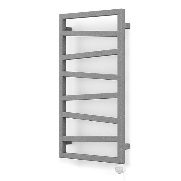 Terma Zig Zag (Wi Fi Controlled) H835 x W500mm Salt n Pepper Electric Towel Rail with 300w VEO Heating Element - Image 4