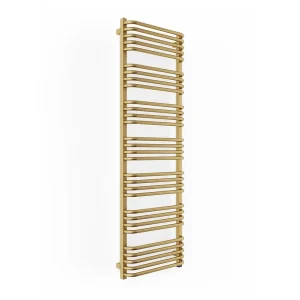 Terma Alex One H1580 x W500mm Brass Electric Only Towel Rail