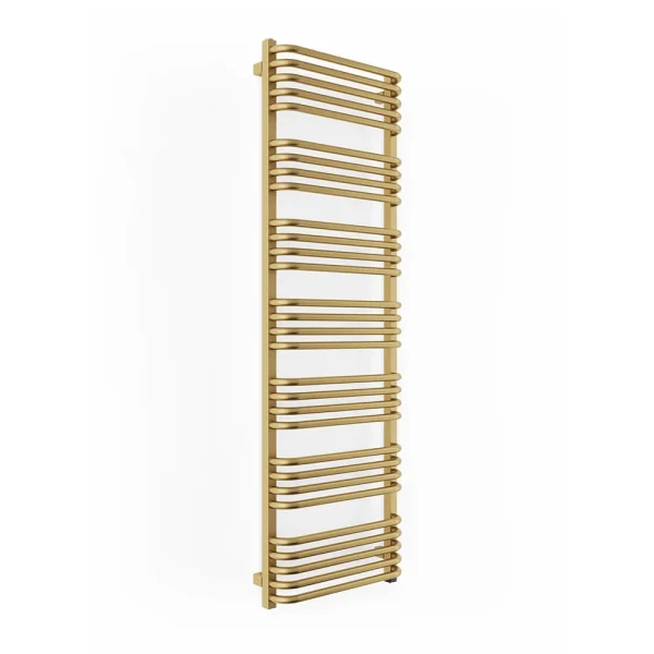 Terma Alex One H1580 x W500mm Brass Electric Only Towel Rail