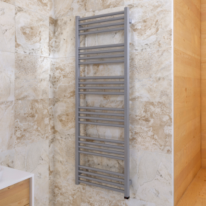 Terma Fiona One Sparkling Gravel Electric Towel Rail 480 x 1380mm