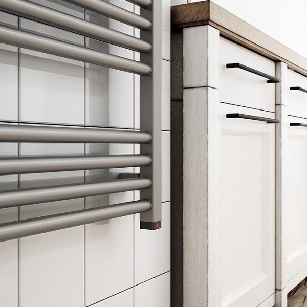 Terma Fiona One Sparkling Gravel Electric Towel Rail 480 x 1620mm - Image 5