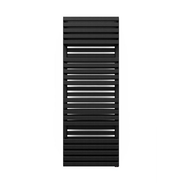 Terma Quadrus Bold One  Metallic Black Electric Towel Rail 450 x 1185mm - Image 3