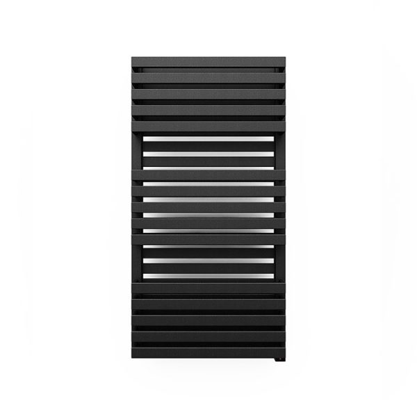 Terma Quadrus Bold One Metallic Black Electric Towel Rail 450 x 870mm - Image 3
