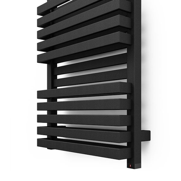 Terma Quadrus Bold One Metallic Black Electric Towel Rail 450 x 870mm - Image 4