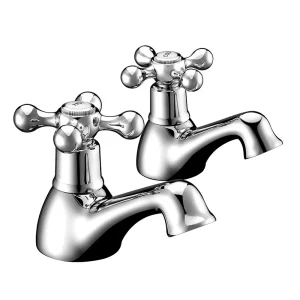 Nuie Viscount Range Basin Taps   Chrome