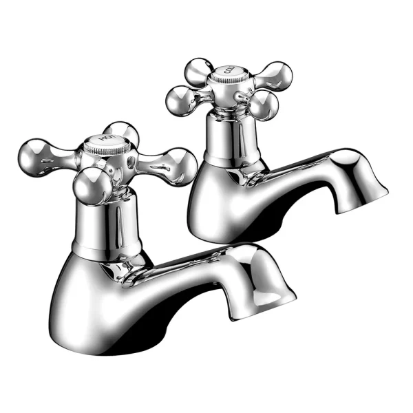 Nuie Viscount Range Bath Taps   Chrome