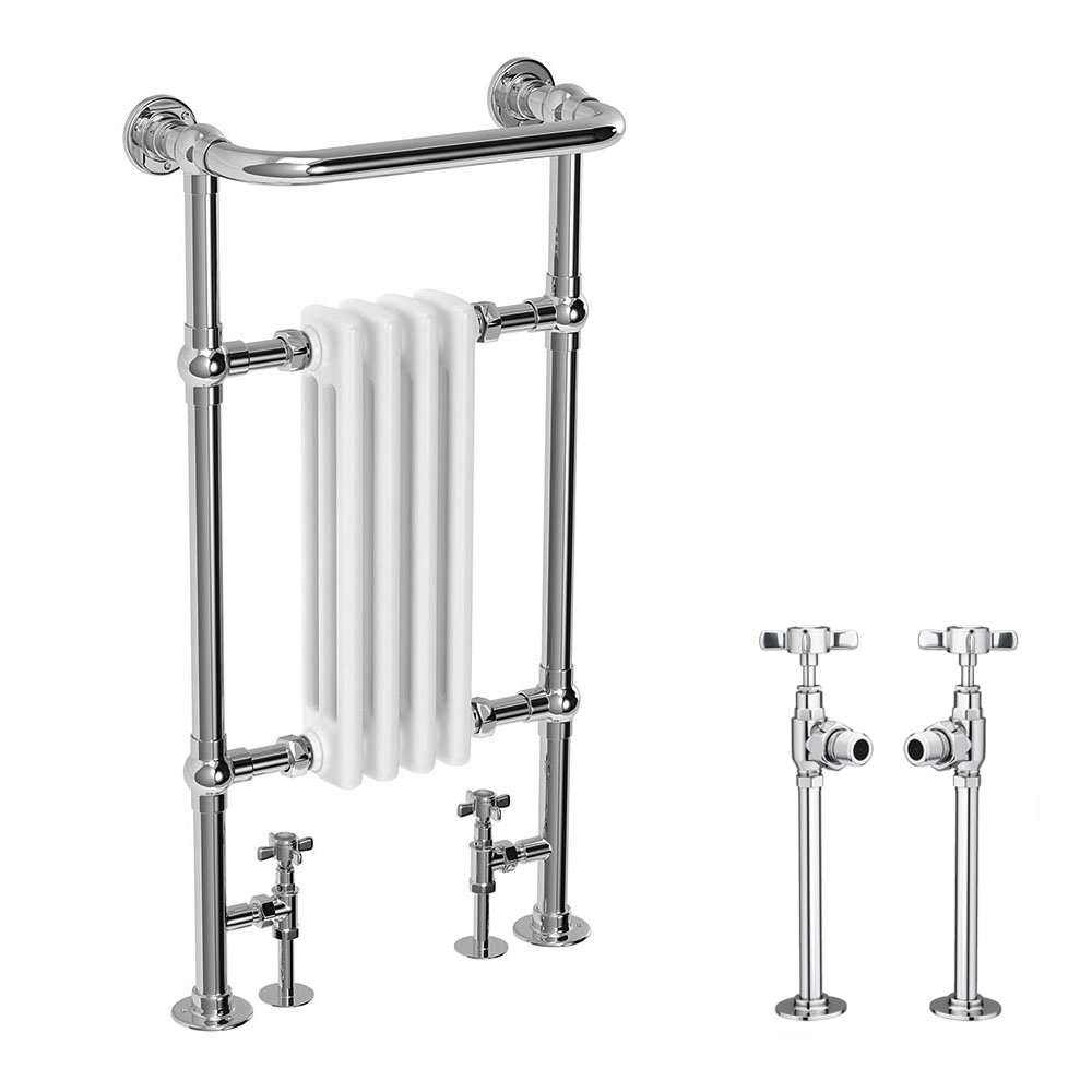 Mayfair Traditional Radiator with Crosshead Valves