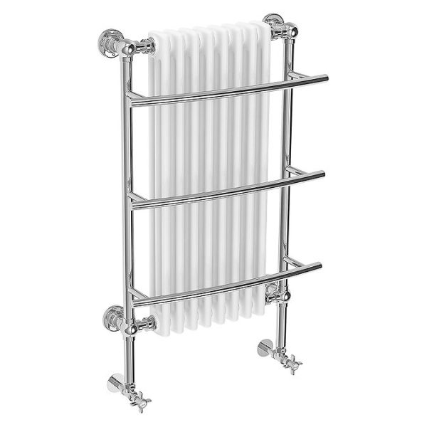 Chatsworth Yale Traditional Wall Hung Towel Rail Radiator (635 x 1000mm) - Image 2