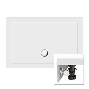 Zamori   35mm Rectangular Shower Tray with Leg & Panel Set