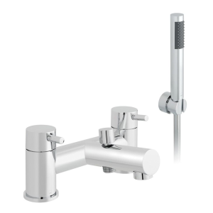 Vado Zoo Deck Mounted Bath Shower Mixer with Single Function Handset