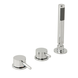 Vado Zoo 3 Hole Bath Shower Mixer (Without Spout)